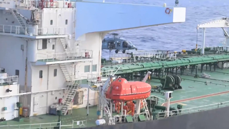 Πεντάγωνο: Αμερικανικές ένοπλες δυνάμεις κατέλαβαν δεξαμενόπλοιο στον Ινδικό Ωκεανό μετά από καταδίωξη 