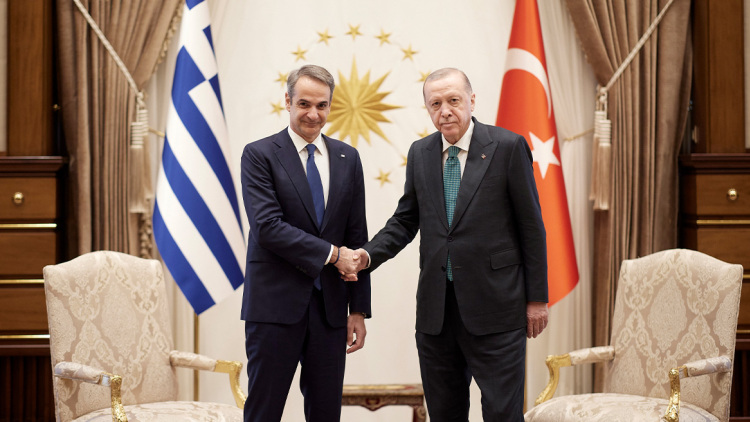 Live από τη συνάντηση Μητσοτάκη - Ερντογάν στην Άγκυρα