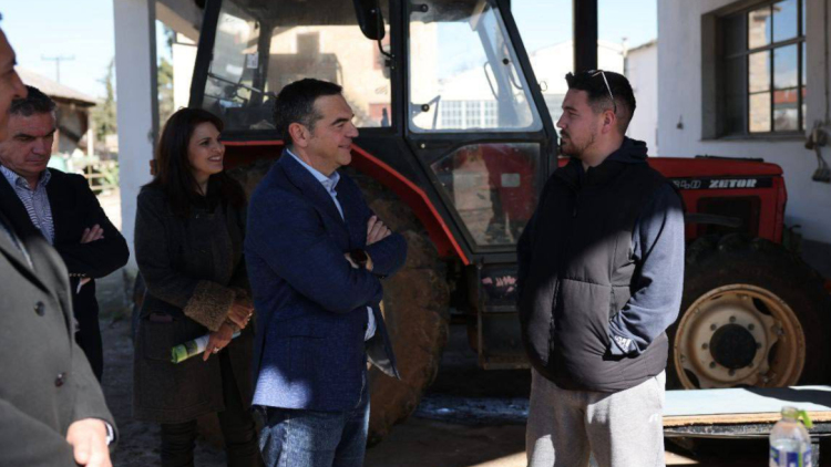 Στη Λάρισα παρουσιάζει σήμερα την «Ιθάκη» ο Αλέξης Τσίπρας