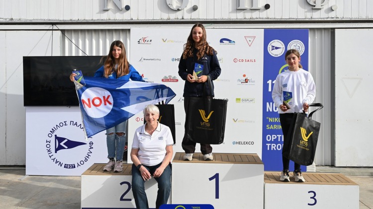 Με 185 ιστιοπλόους από 11 χώρες διοργανώθηκε από τον ΝΟΠ Παλαιού Φαλήρου το «Nikos Sarikavazis Optimist Trophy» 
