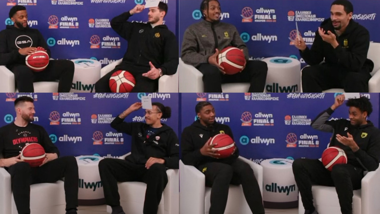 Allwyn Final 8: Απολαυστικό «μάντεψε ποιος» με τις ομάδες των πρώτων προημιτελικών λίγο πριν την πρεμιέρα