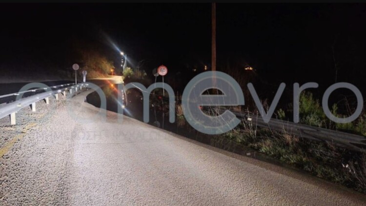 Κλειστή μέχρι νεωτέρας η νότια είσοδος στο Διδυμότειχο λόγω πλημμύρας