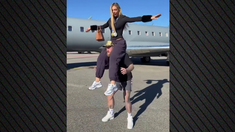 Γιούτα Λίρνταμ: Με ιδιωτικό τζετ επέστρεψε στην Ολλανδία, μαζί με τον σύντροφό της Τζέικ Πολ, βίντεο 