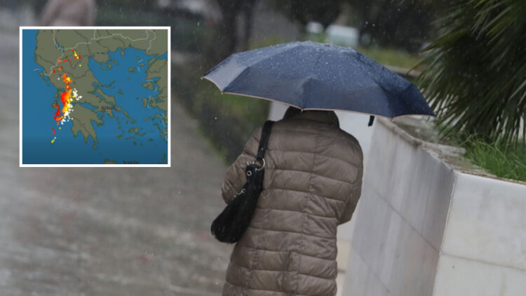 Ξεκίνησε από τα δυτικά η κακοκαιρία με σχηματισμό «γραμμής λαίλαπας» 300 χιλιομέτρων - Θα επηρεαστεί και η Αττική, η ανάλυση του Καλλιάνου