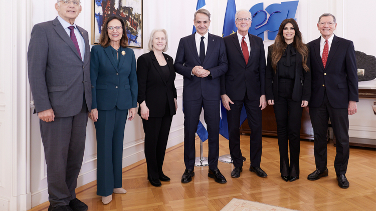 Μητσοτάκης σε αντιπροσωπεία του Κογκρέσου των ΗΠΑ: «Οι σχέσεις Ελλάδας - ΗΠΑ στο υψηλότερο επίπεδο όλων των εποχών»