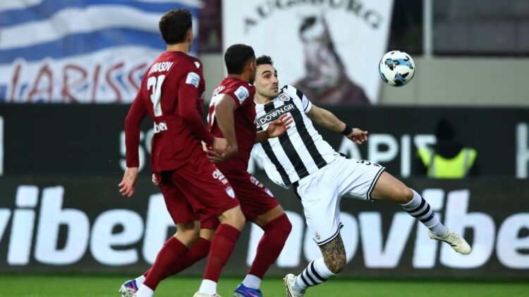 ΑΕΛ - ΠΑΟΚ 0-1 (Α' ημίχρονο): Live ο αγώνας στη Λάρισα 