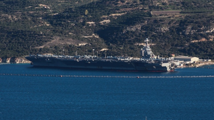 Κινητικότητα στη Μεσόγειο: Απέπλευσε από τη Σούδα το αεροπλανοφόρο Gerald Ford, τουλάχιστον 11 F-22 βρίσκονται στο Ισραήλ