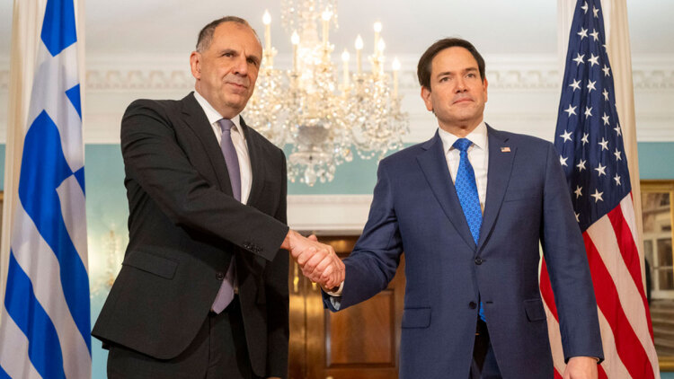 Σήμερα το βράδυ η συνάντηση Γεραπετρίτη με Ρούμπιο στην Ουάσινγκτον