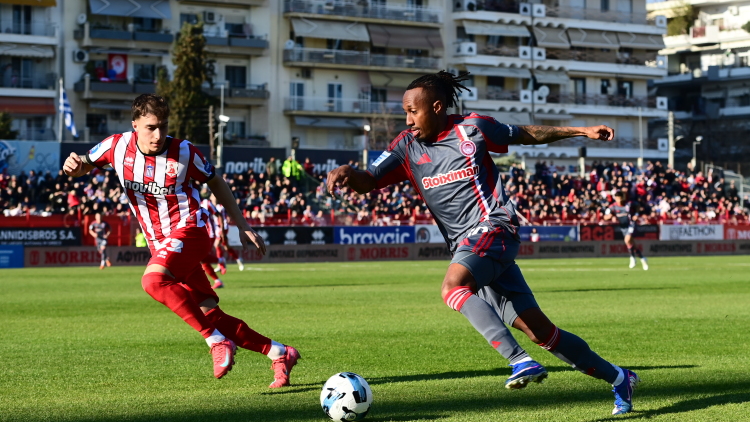 Πανσερραϊκός - Ολυμπιακός 0-0 (Α' ημίχρονο): Live ο αγώνας της Super League 