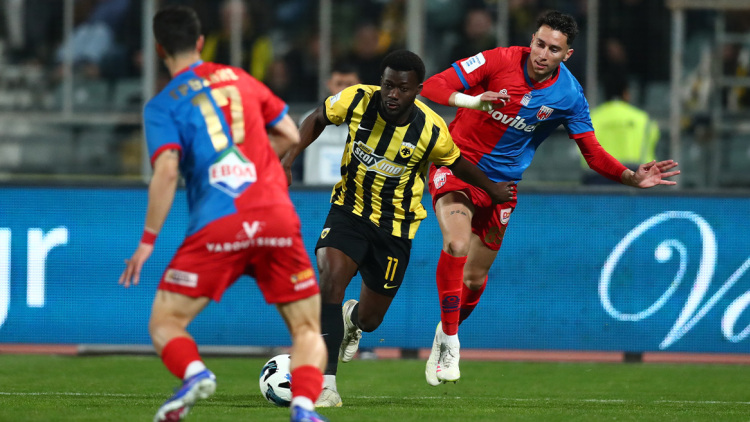 Βόλος - ΑΕΚ 2-1 (Β' ημίχρονο): Προβάδισμα με πέναλτι για τους γηπεδούχους, Live η αναμέτρηση, δείτε τα γκολ