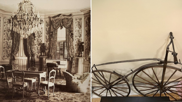 Τατόι: Το νυφικό της Φρειδερίκης, το ποδήλατο του Κωνσταντίνου Α' και τα βασιλικά δωμάτια στην έκθεση που στήνεται στο Ανάκτορο 