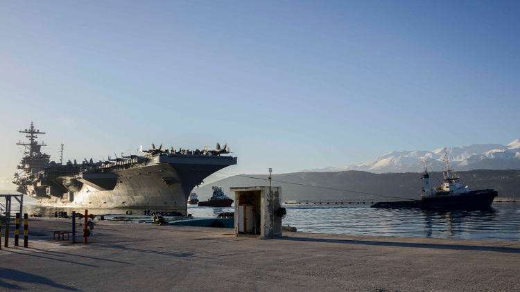 Προσαγωγή Γεωργιανού στη Σούδα για κατασκοπεία