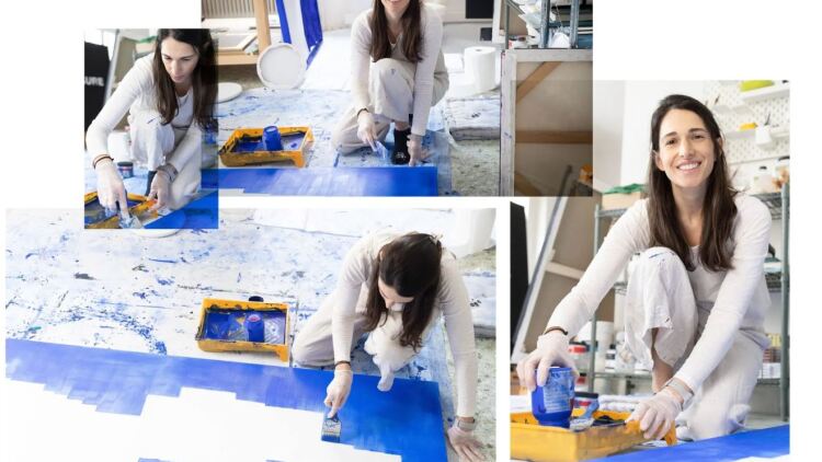 Μαρία Φραγκουδάκη: Από την εικαστική σκηνή της Νέας Υόρκης μέχρι την πρωτοβουλία της που υποστηρίζει γυναίκες και παιδιά
