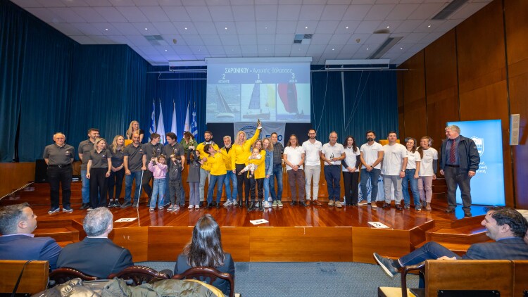 Ιστιοπλοΐα: Η λαμπερή απονομή των αγώνων κατάταξης της Ανοιχτής Θάλασσας, φωτογραφίες 

