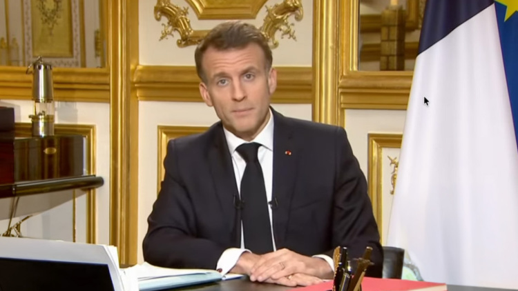 Διάγγελμα Μακρόν: Στέλνουμε απόψε άλλη μια φρεγάτα και επιπλέον εναέρια μέσα στην Κύπρο