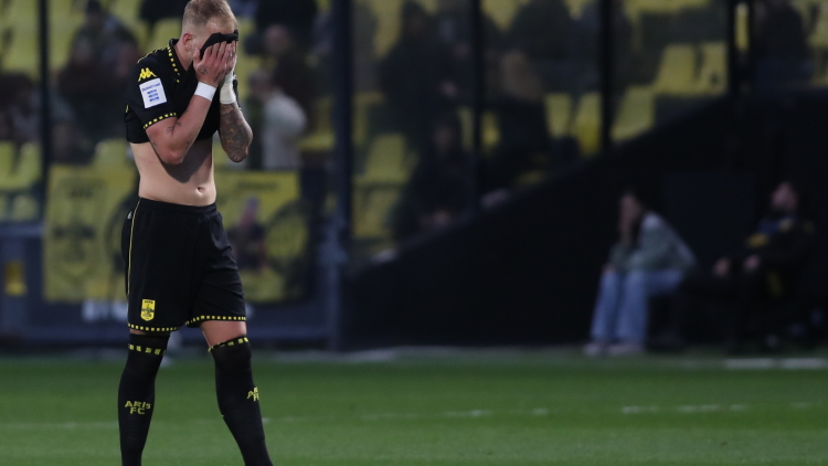 Άξιος της μοίρας του ο Άρης, έχασε δύο πέναλτι και έμεινε στο 0-0 με τον Ατρόμητο στο Βικελίδης 