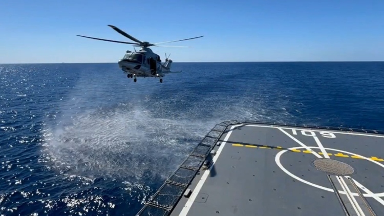 Δείτε βίντεο: Μεγάλη άσκηση Ελλάδας - Κύπρου με συμμετοχή της φρεγάτας Κίμων