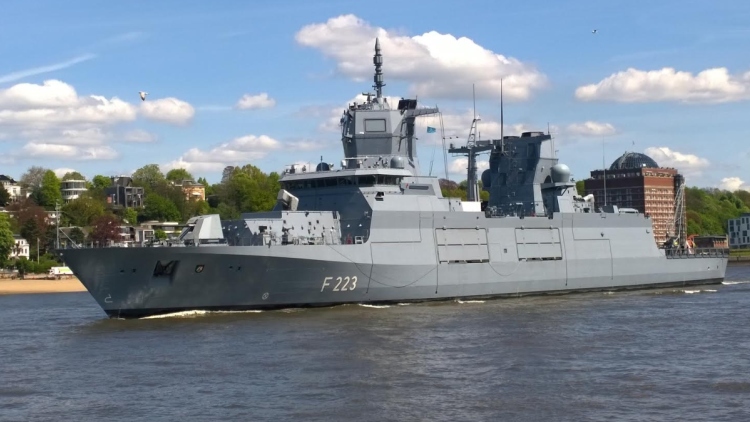 Στη Λεμεσό η γερμανική φρεγάτα FGS Nordrhein-Westfalen, ενισχύεται η ναυτική παρουσία στην Ανατολική Μεσόγειο