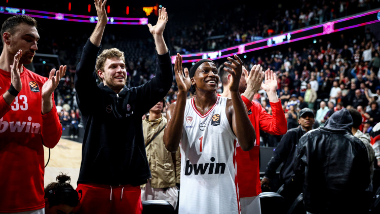 Η θέση του Ολυμπιακού στην κατάταξη της Euroleague μετά το διπλό στο Παρίσι 