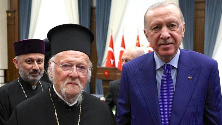 Ο Ερντογάν παρέθεσε δείπνο στους θρησκευτικούς ηγέτες, παρών ο Οικουμενικός Πατριάρχης Βαρθολομαίος