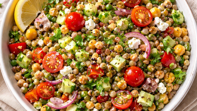 12 χορταστικές σαλάτες με όσπρια για κάθε εποχή