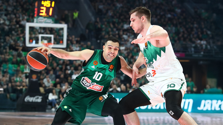 Παναθηναϊκός - Ζάλγκιρις 31-36 (Β' περίοδος): Live η αναμέτρηση για τη Euroleague 