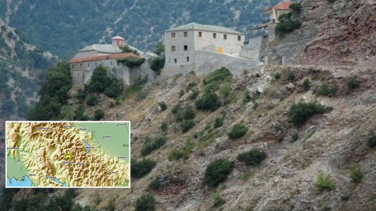 Κατολισθήσεις και διακοπές ρεύματος σε οκτώ χωριά μετά τον σεισμό 4,8 Ρίχτερ στην Ευρυτανία