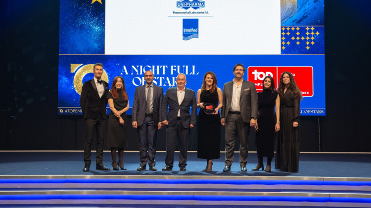UNI-PHARMA και InterMed πιστοποιήθηκαν ως Top Employers για τέταρτη συνεχή χρονιά