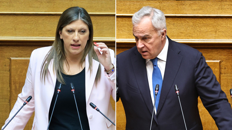 «Να περάσουν οι αθώοι» ειρωνεύτηκε η Κωνσταντοπούλου τον Βορίδη, «μισό  λεπτό να αποφύγουμε τους εισαγγελείς» της απάντησε