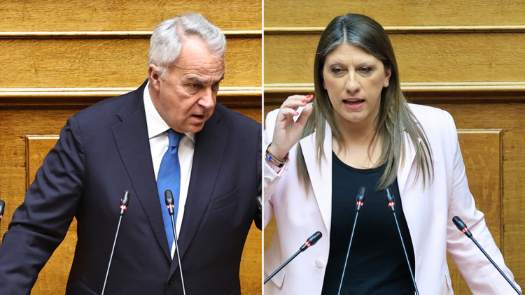 «Να περάσουν οι αθώοι» ειρωνεύτηκε η Κωνσταντοπούλου τον Βορίδη, «μισό  λεπτό να αποφύγουμε τους εισαγγελείς» της απάντησε