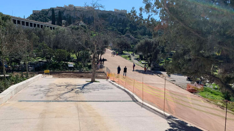 ΥΠΠΟ: Στη τελική ευθεία οι εργασίες αναβάθμισης στον αρχαιολογικό χώρο του Κεραμεικού και της Αρχαίας Αγοράς των Αθηνών