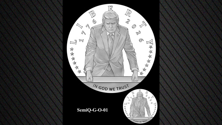 Ο Τραμπ θα κυκλοφορήσει χρυσό νόμισμα 24 καρατίων με τη μορφή του