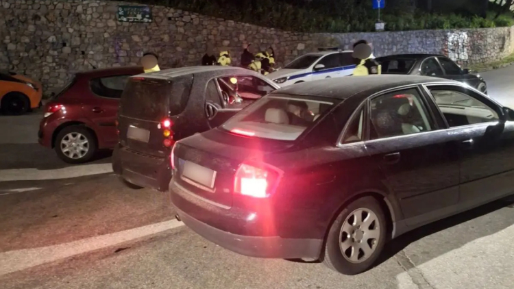 Πρόστιμο 2000 ευρώ σε οδηγό που πραγματοποιούσε επικίνδυνους ελιγμούς με το αυτοκίνητο του στον Λυκαβηττό