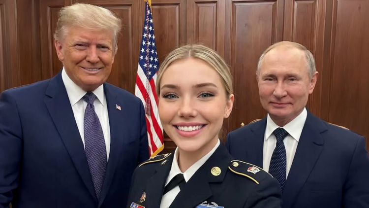 Ποιοι είναι αυτοί δίπλα στη Τζέσικα Φόστερ; Γιατί οπαδοί του Τραμπ ακολουθούσαν μια αξιωματικό φτιαγμένη από ΑΙ
