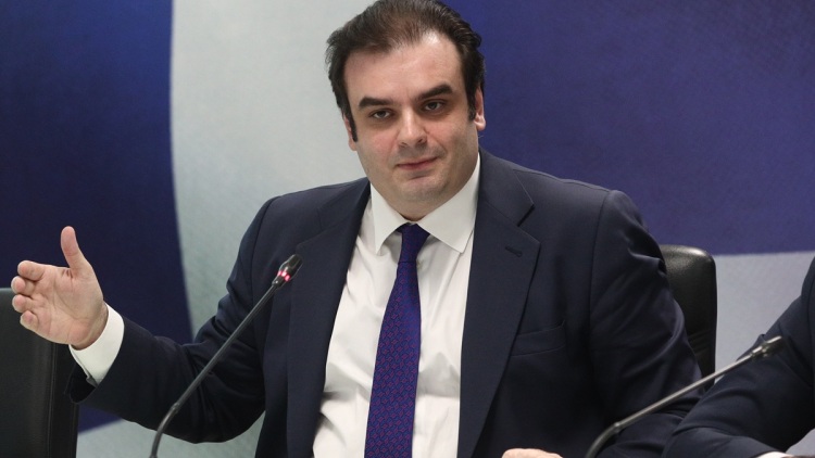 Συνάντηση Πιερρακάκη με αντιπροσωπεία του Διοικητικού Συμβουλίου της Ελληνικής Ένωσης Τραπεζών