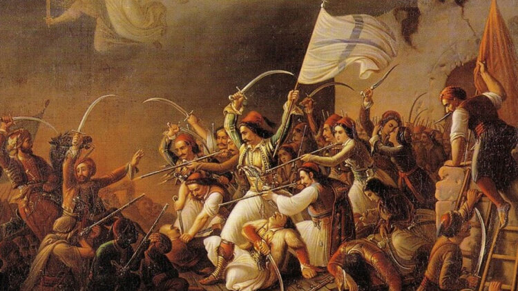 Ο όρκος των αξιωματικών και των υπουργών στις 21 Μαρτίου 1822