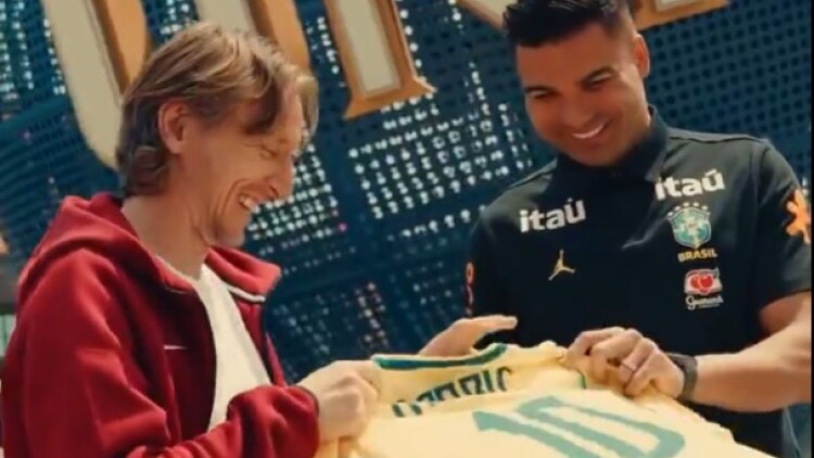 Βίντεο: Το συγκινητικό reunion Κασεμίρο - Μόντριτς