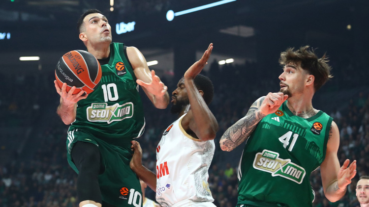 Παναθηναϊκός - Μονακό 52-35 (ημίχρονο): Πάτησαν... γκάζι και ξέφυγαν οι πράσινοι, live η αναμέτρηση για τη Euroleague