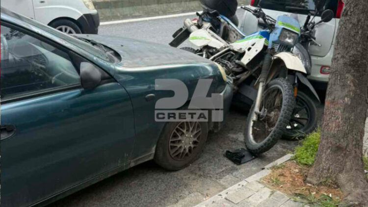 Τροχαίο στο Ηράκλειο της Κρήτης, φορτηγό παρέσυρε τρία αυτοκίνητα και τρία δίκυκλα, δείτε βίντεο και φωτογραφίες