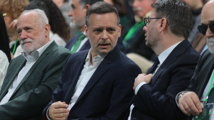 Πέφτει ο πυρετός στο ΠΑΣΟΚ , δίπλα - δίπλα κάθισαν για πολλή ώρα στο συνέδριο  Ανδρουλάκης - Δούκας, δείτε live