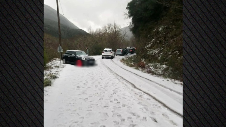 Πάνω από 30 οχήματα εγκλωβίστηκαν από χαλαζόπτωση στο Πάπιγκο