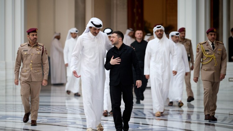 Ζελένσκι μετά την υπογραφή συμφωνίας με το Κατάρ: Θέλουμε μακροχρόνιους δεσμούς με τις χώρες της Μέσης Ανατολής