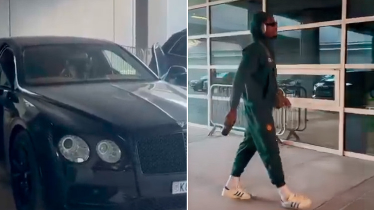 Η πολυτελή Bentley με την οποία έφτασε στο ΟΑΚΑ ο Λεσόρ για το ντέρμπι με τον Ολυμπιακό, δείτε βίντεο 