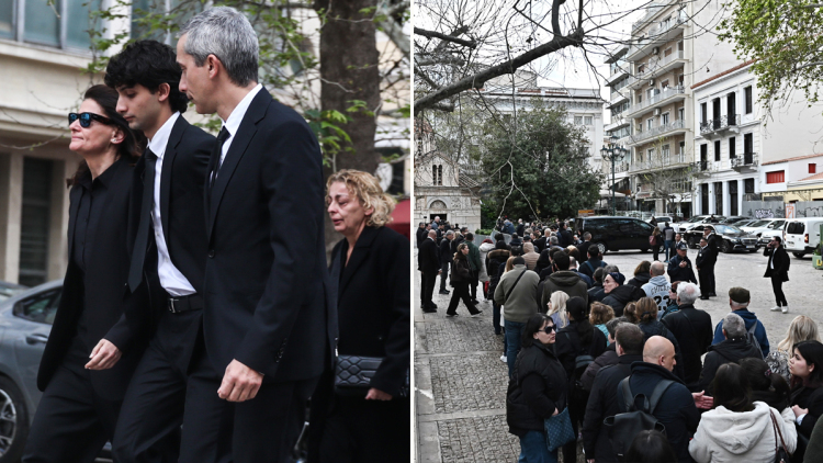 Κόσμος συρρέει στο λαϊκό προσκύνημα για τη Μαρινέλλα, στη Μητρόπολη Αθηνών η σορός, δείτε βίντεο και φωτογραφίες