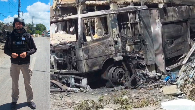 Δείτε πώς τα drone σκότωσαν άντρα μέσα στο αυτοκίνητό του στην Τύρο - Καμένα ασθενοφόρα και συνεχές σφυροκόπημα