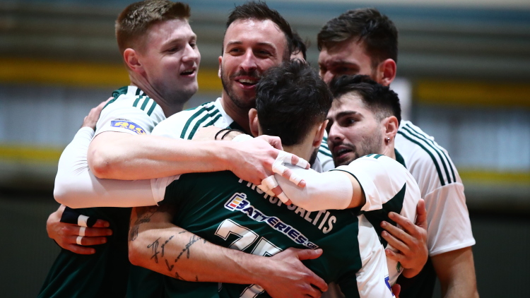 Στους τελικούς της Volley League ο Παναθηναϊκός, 3-0 τον Ολυμπιακό στο Μετς, βίντεο