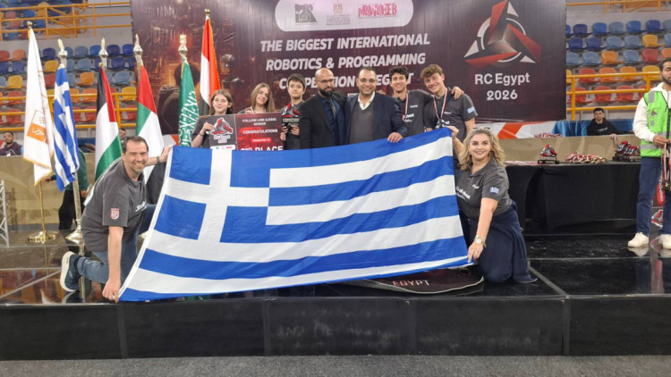 Διπλή Διάκριση στο Παγκόσμιο Πρωτάθλημα Ρομποτικής στην Αίγυπτο