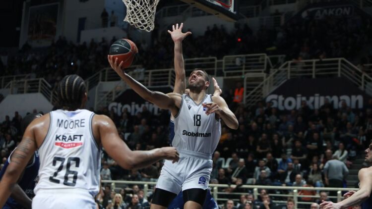 Ο ΠΑΟΚ αγχώθηκε αλλά νίκησε στο φινάλε με 93-90 την Καρδίτσα