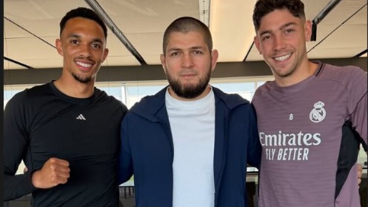 Νουρμαγκομέντοφ: Βρέθηκε στην προπόνηση της Ρεάλ Μαδρίτης και τα... είπε με τα φιλαράκια του, δείτε βίντεο
