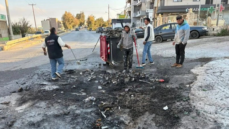 Εικόνες καταστροφής στο Ηράκλειο από το έθιμο του καψίματος του Ιούδα, δείτε φωτογραφίες